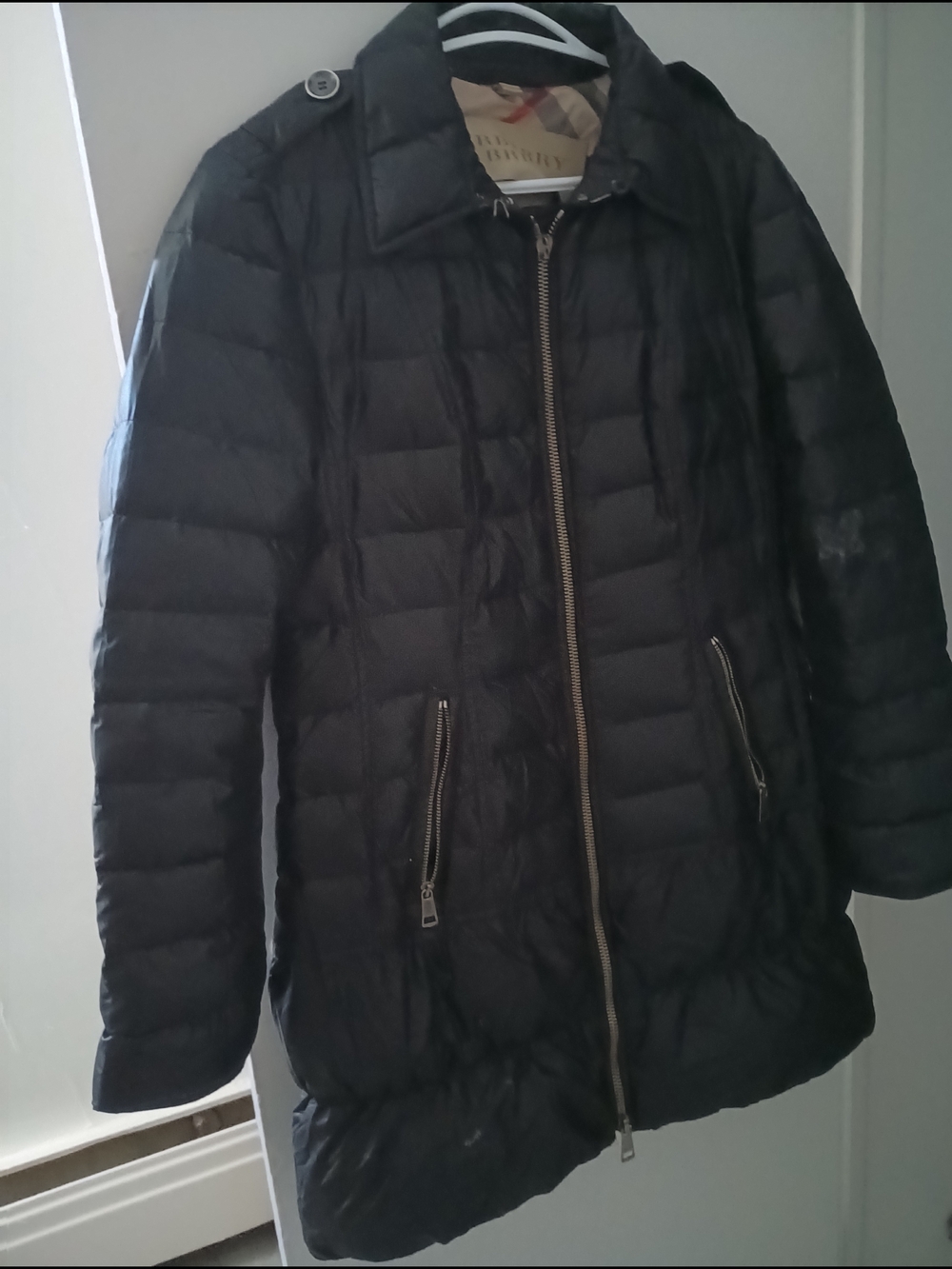 Burberry Black  Women's' Coat Size L